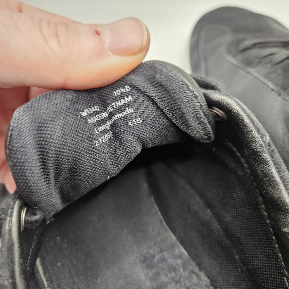 Cole Haan Grand.OS Women Size 10.5 B Black Leather Suede Low Top Casual Sneakers - Picture 10 of 10